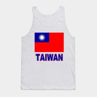 The Pride of Taiwan - Taiwanese National Flag Design Tank Top